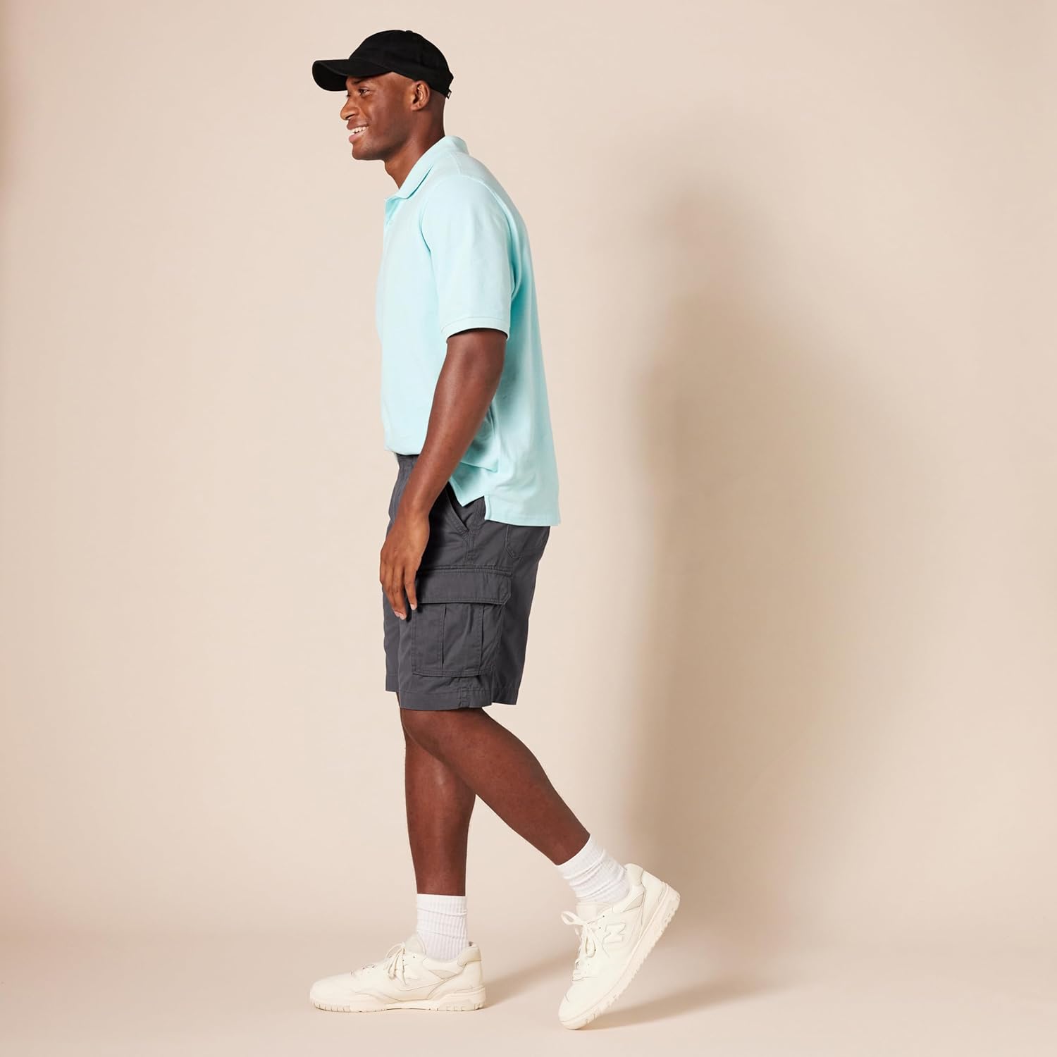 Cotton Twill Cargo Shorts-Waves And Trunks