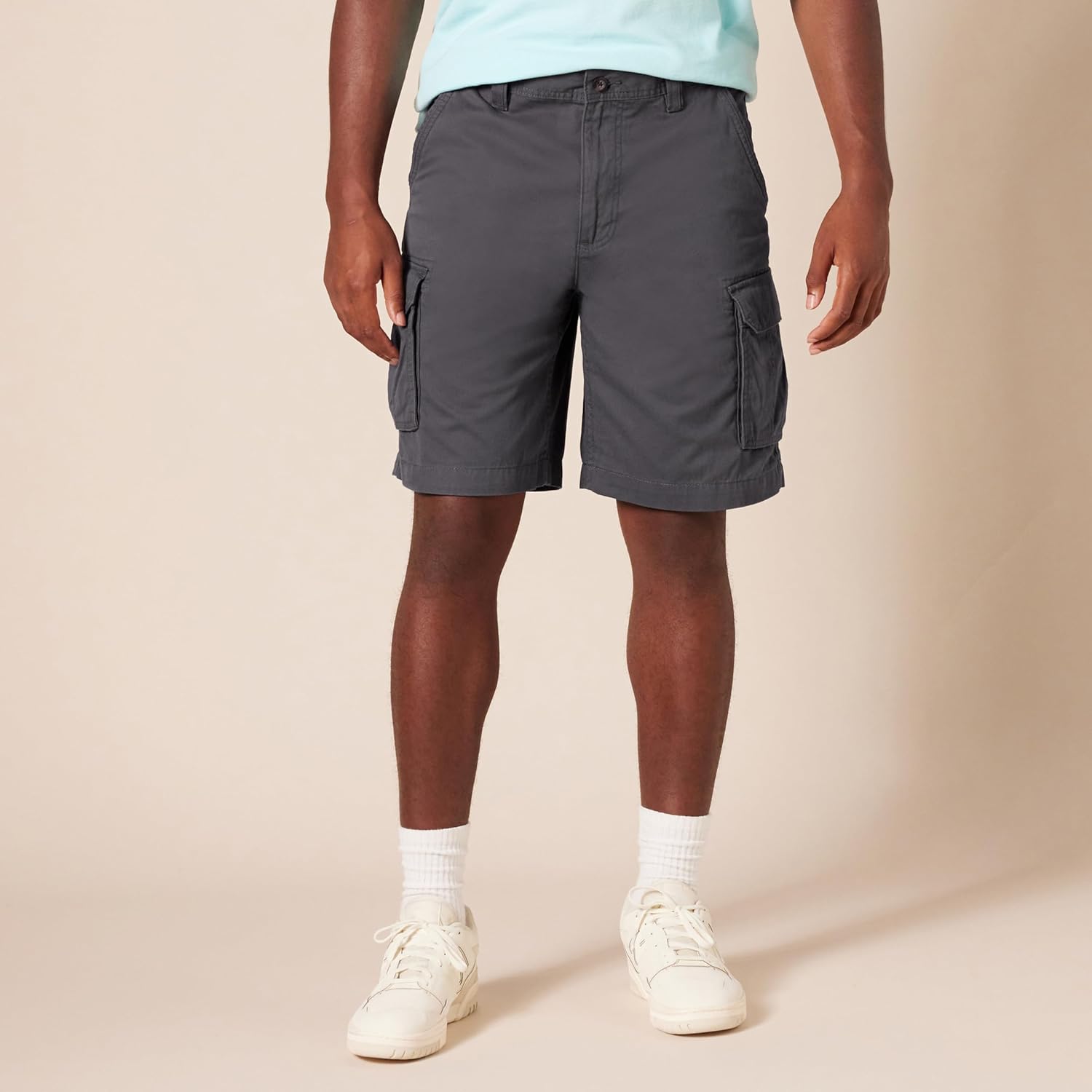 Cotton Twill Cargo Shorts-Waves And Trunks