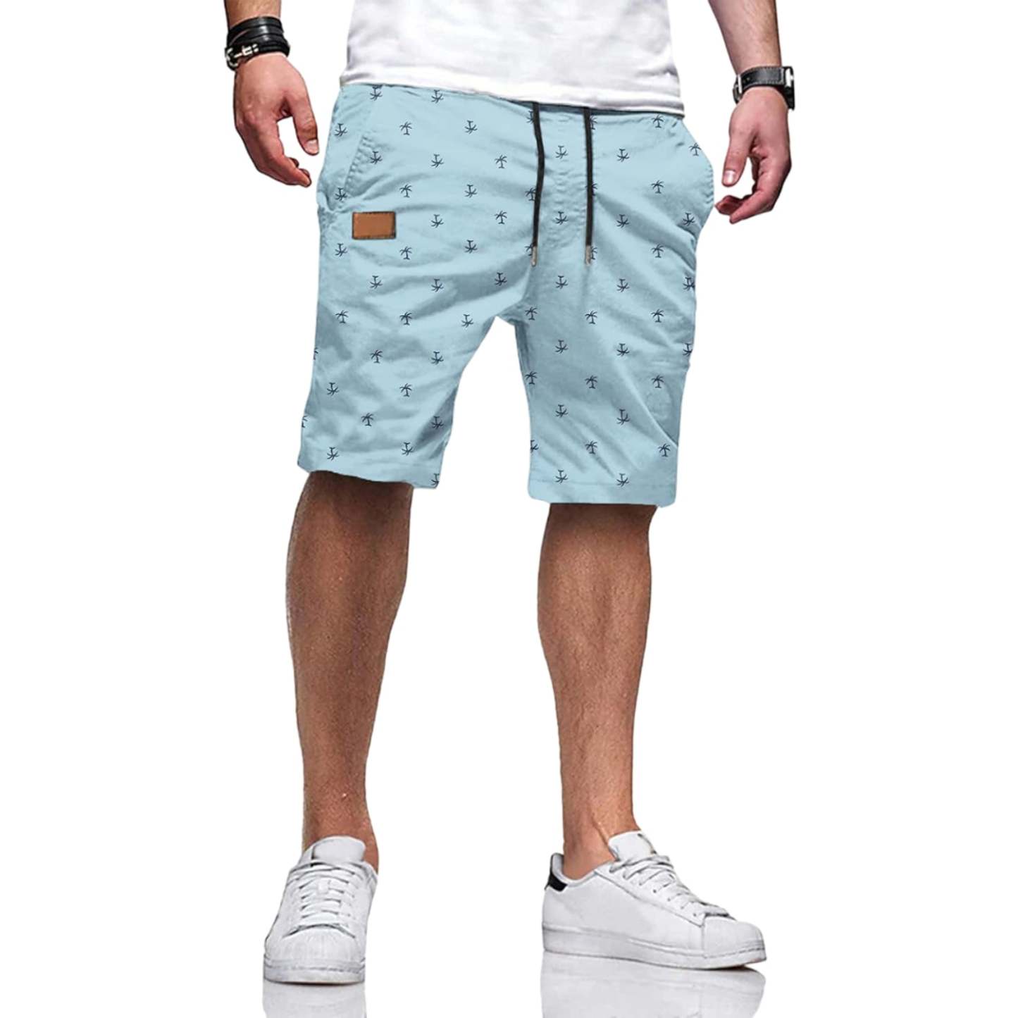 Drawstring Summer Shorts-Waves And Trunks