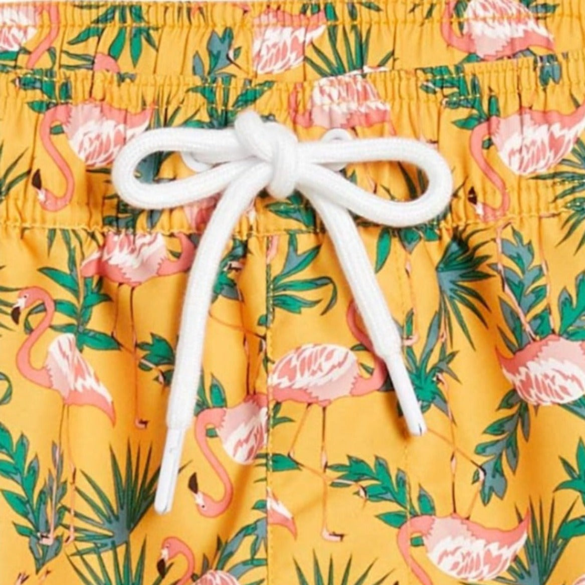 Drawstring Swim Trunk-Waves And Trunks