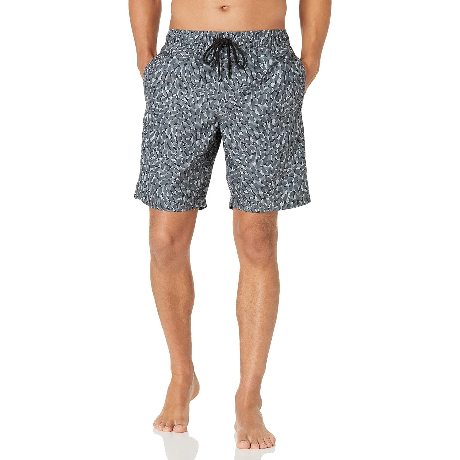 Drawstring Swim Trunk-Waves And Trunks