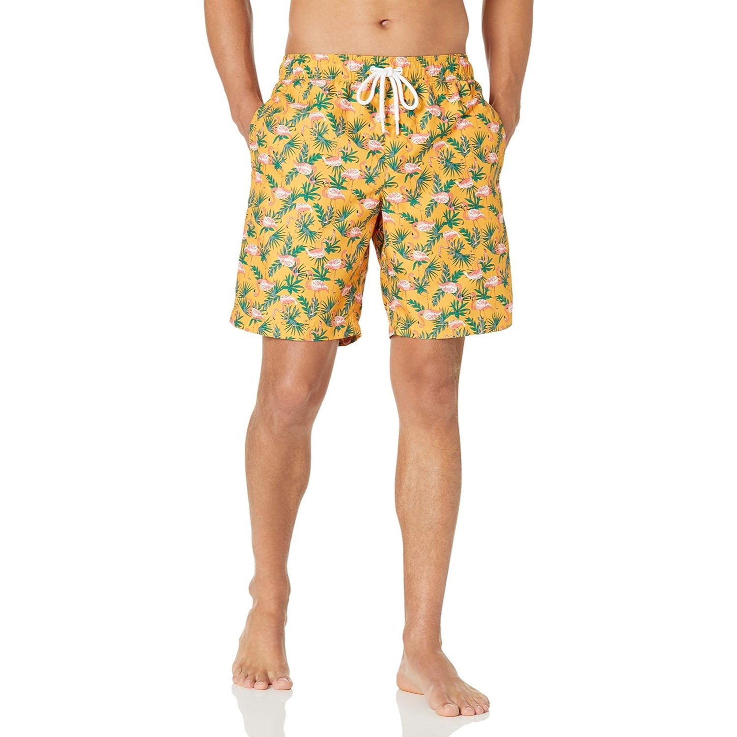 Drawstring Swim Trunk-Waves And Trunks