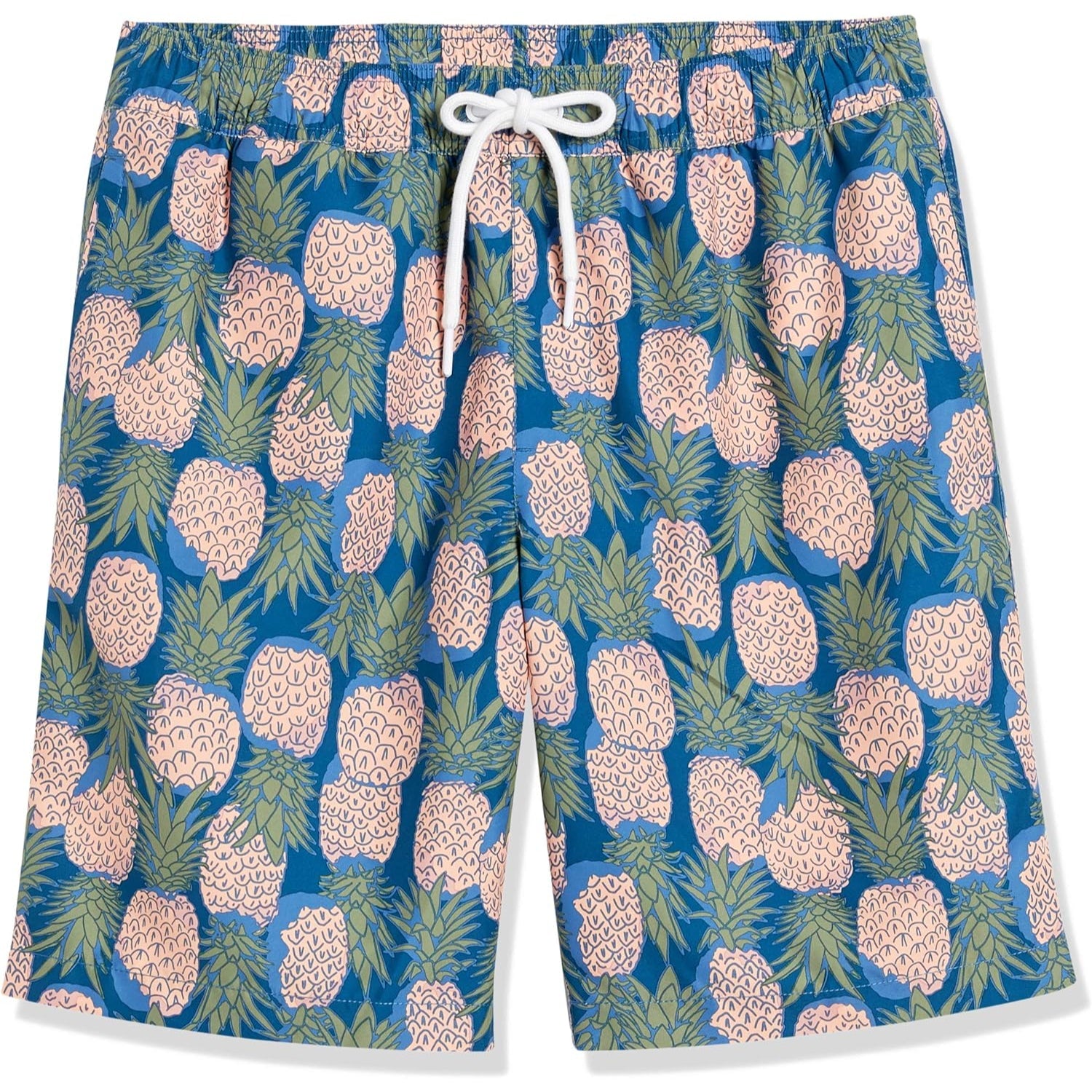 Drawstring Swim Trunk-Waves And Trunks