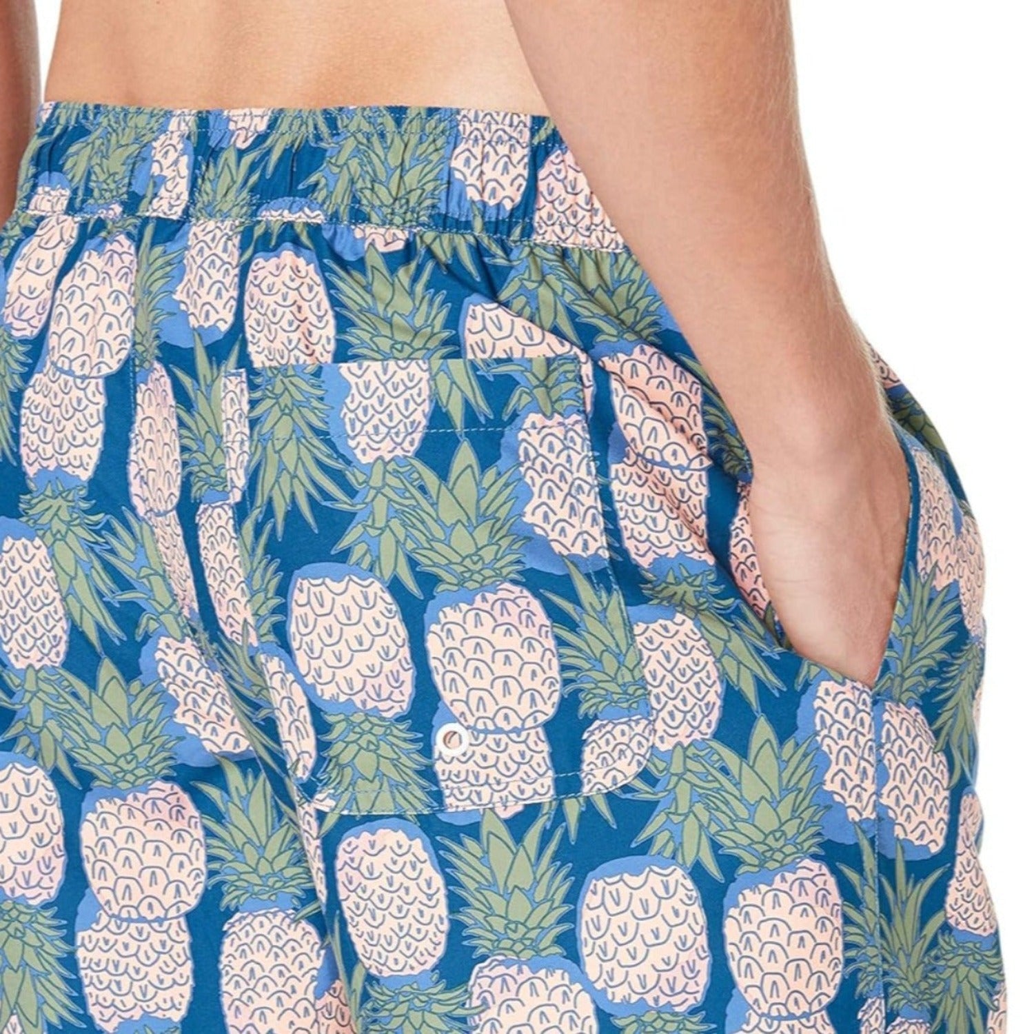 Drawstring Swim Trunk-Waves And Trunks