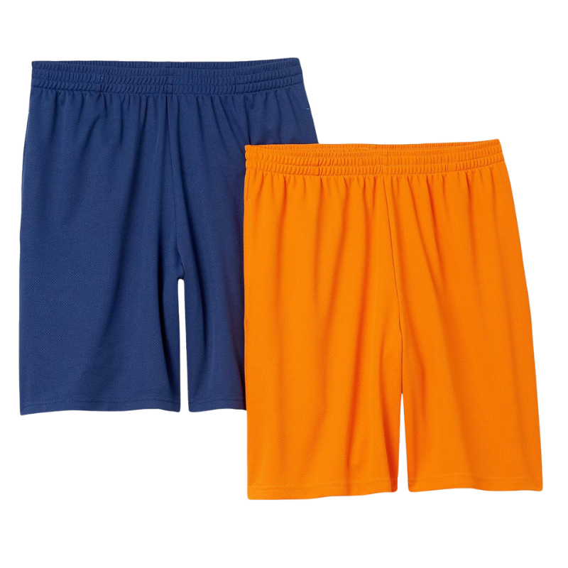 2 Pieces Versatile Loose Fit Shorts – Lightweight Comfort for Workouts-Waves And Trunks