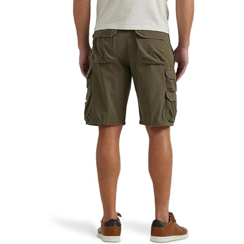 Flap Pockets Comfy Cargo Shorts-Waves And Trunks