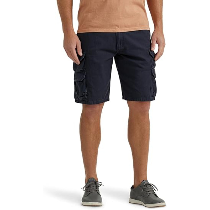 Flap Pockets Comfy Cargo Shorts-Waves And Trunks