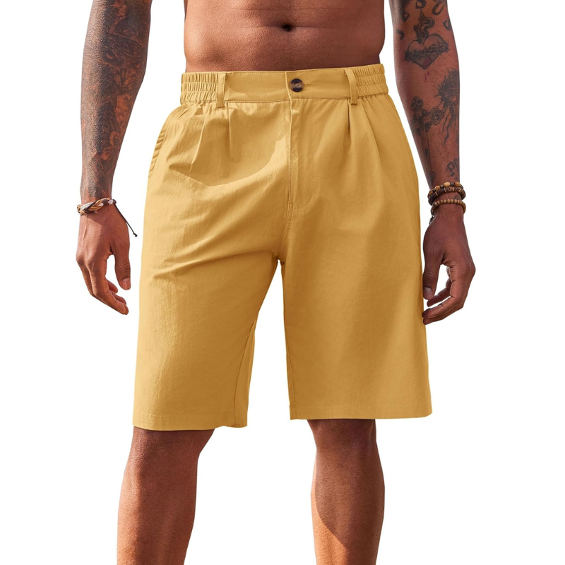 Flat Chino Casual Shorts – Stylish Comfort for Every Occasion-Waves And Trunks