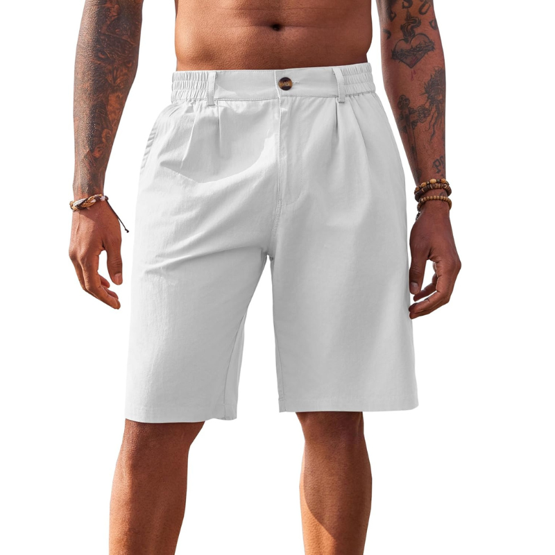 Flat Chino Casual Shorts – Stylish Comfort for Every Occasion-Waves And Trunks