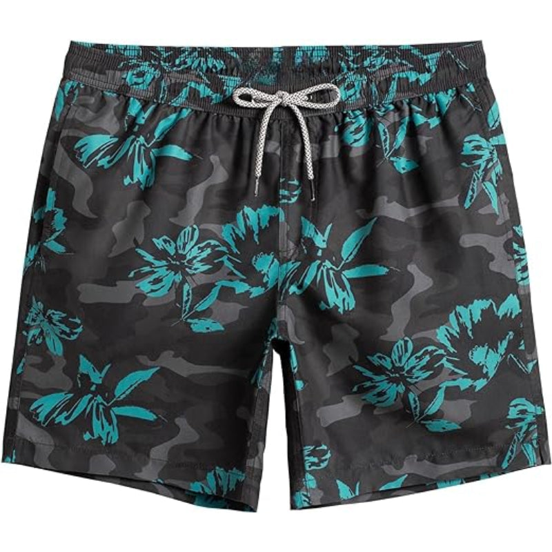 Funky Style Quick Dry Swim Shorts-Waves And Trunks