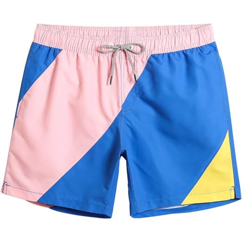 Funky Style Quick Dry Swim Shorts-Waves And Trunks