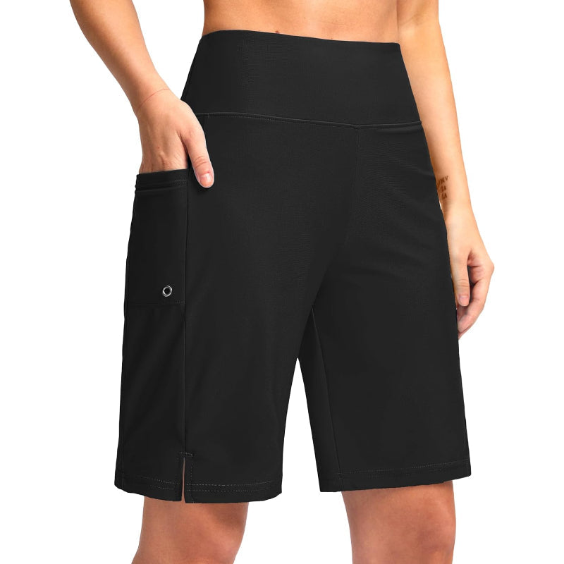 Athletic Shorts Rise Pockets – Flexible Swim Shorts for Active Wear-Waves And Trunks