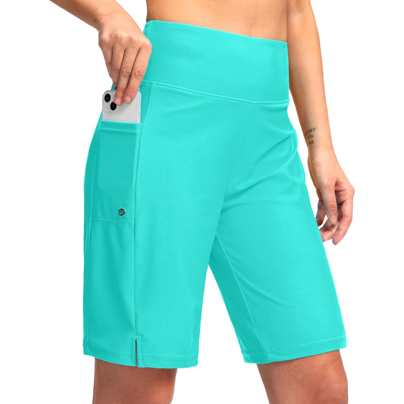 Athletic Shorts Rise Pockets – Flexible Swim Shorts for Active Wear-Waves And Trunks