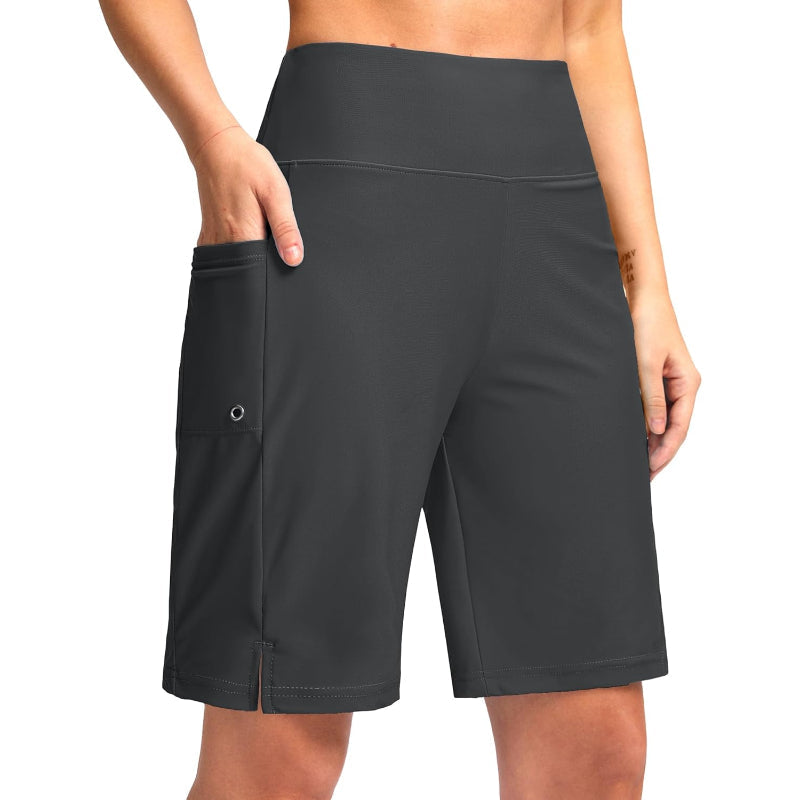 Athletic Shorts Rise Pockets – Flexible Swim Shorts for Active Wear-Waves And Trunks
