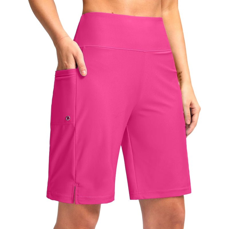 Athletic Shorts Rise Pockets – Flexible Swim Shorts for Active Wear-Waves And Trunks