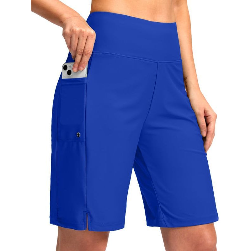 Athletic Shorts Rise Pockets – Flexible Swim Shorts for Active Wear-Waves And Trunks