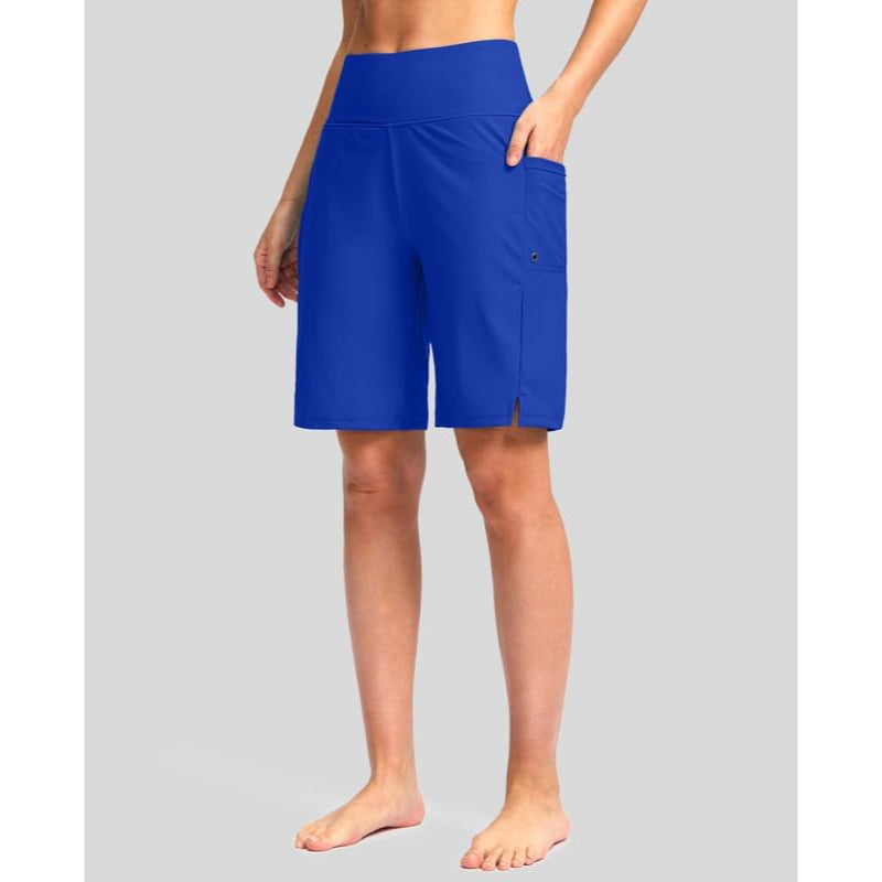 Athletic Shorts Rise Pockets – Flexible Swim Shorts for Active Wear-Waves And Trunks