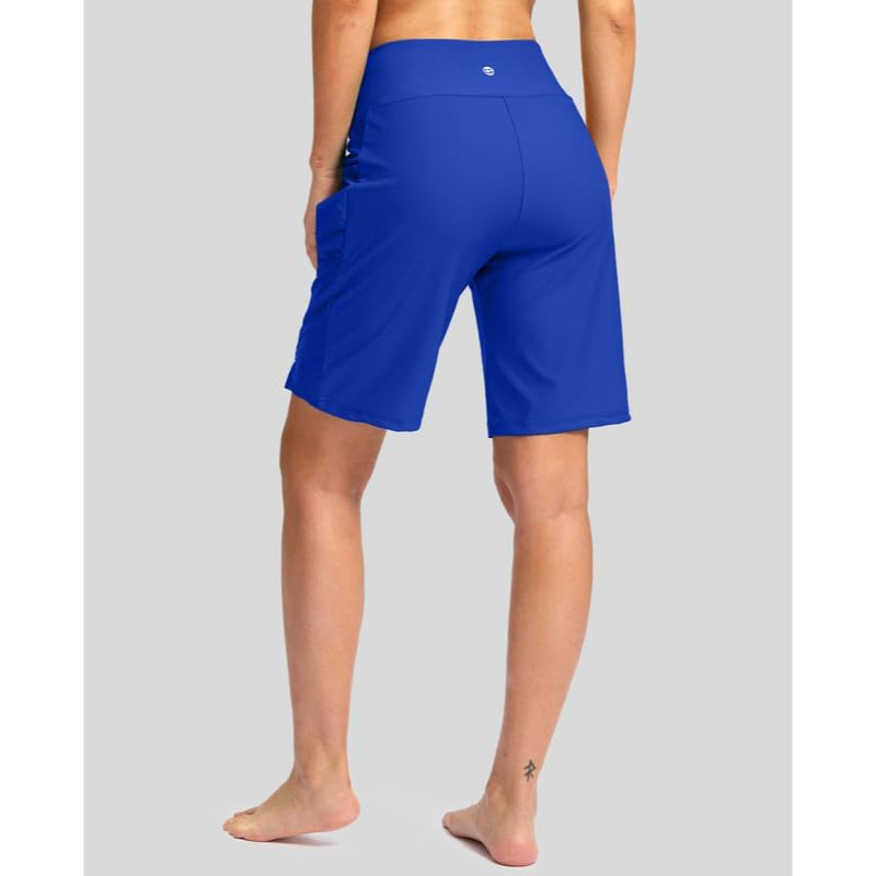 Athletic Shorts Rise Pockets – Flexible Swim Shorts for Active Wear-Waves And Trunks