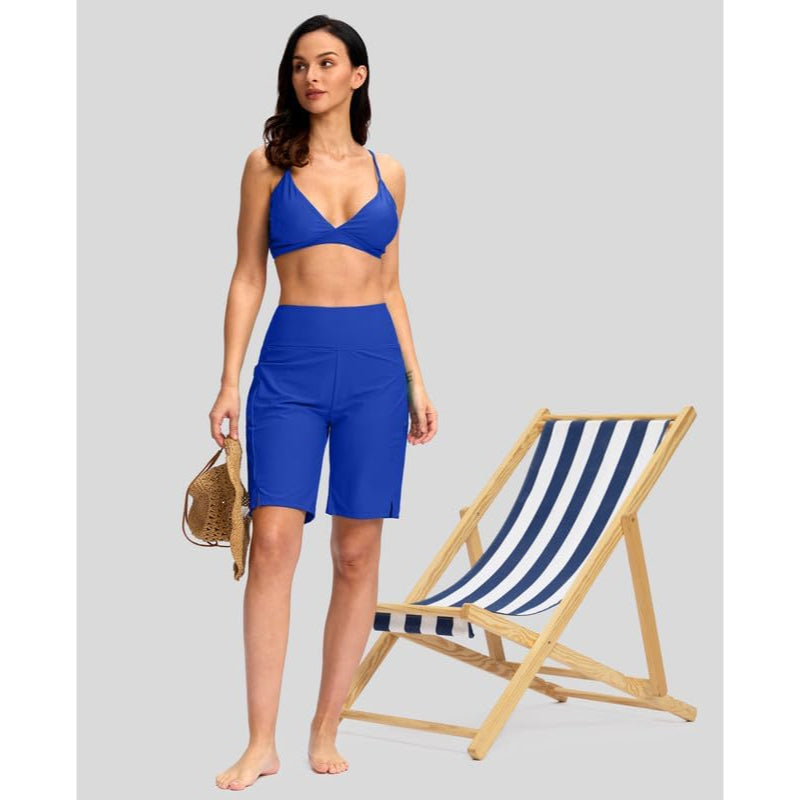 Athletic Shorts Rise Pockets – Flexible Swim Shorts for Active Wear-Waves And Trunks