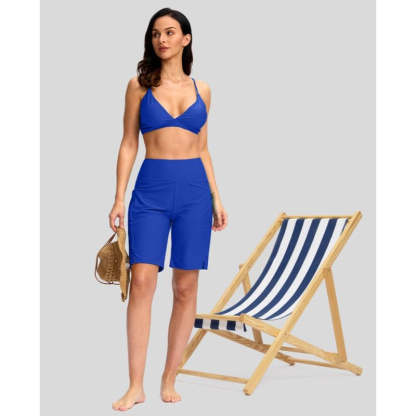 Athletic Shorts Rise Pockets – Flexible Swim Shorts for Active Wear-Waves And Trunks