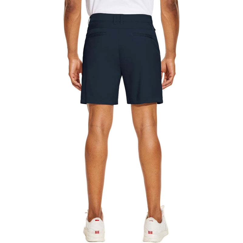Golf Chino Shorts – Quick Dry Fabric with Multiple Pockets-Waves And Trunks
