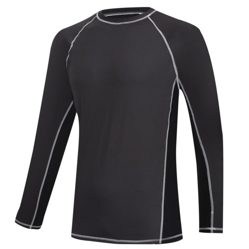 Quick Dry Long Sleeve Surfing Top-Waves And Trunks