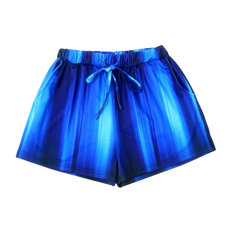 High Rise Printed Shorts – Comfortable and Stylish Casual Wear-Waves And Trunks