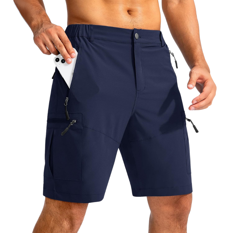 Hiking Cargo Shorts – Durable and Functional for Outdoor Adventures-Waves And Trunks