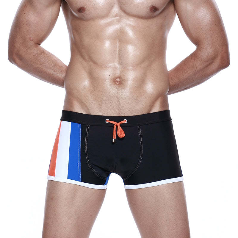 The Super Stretch Draw String Swim Boxer Shorts-Waves And Trunks