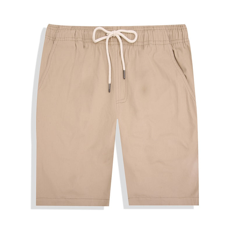 Summer Mens Cotton Casual Shorts-Waves And Trunks