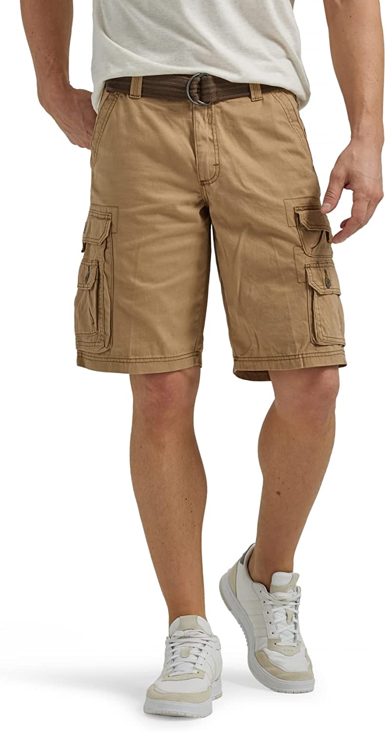 Versatile Belted Cargo Shorts-Waves And Trunks