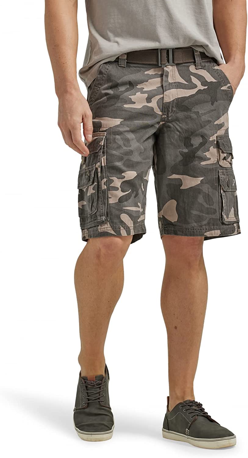 Versatile Belted Cargo Shorts-Waves And Trunks