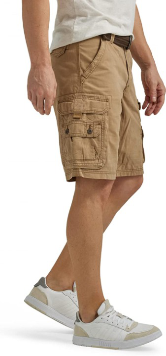 Versatile Belted Cargo Shorts-Waves And Trunks