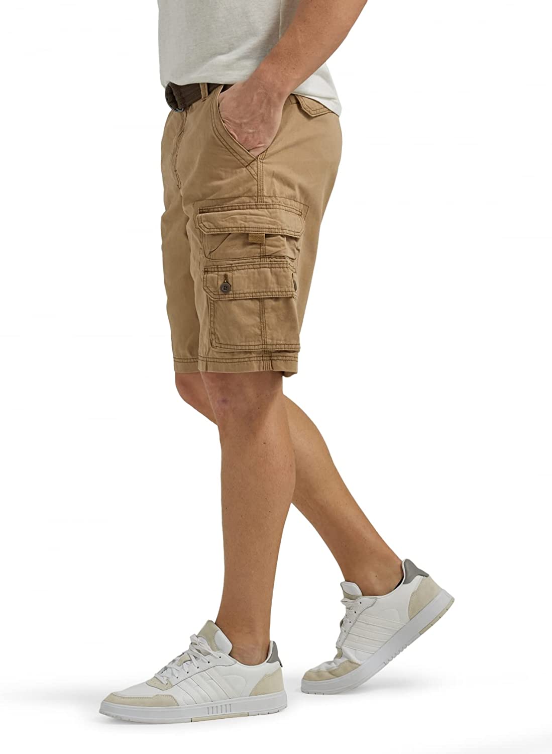 Versatile Belted Cargo Shorts-Waves And Trunks