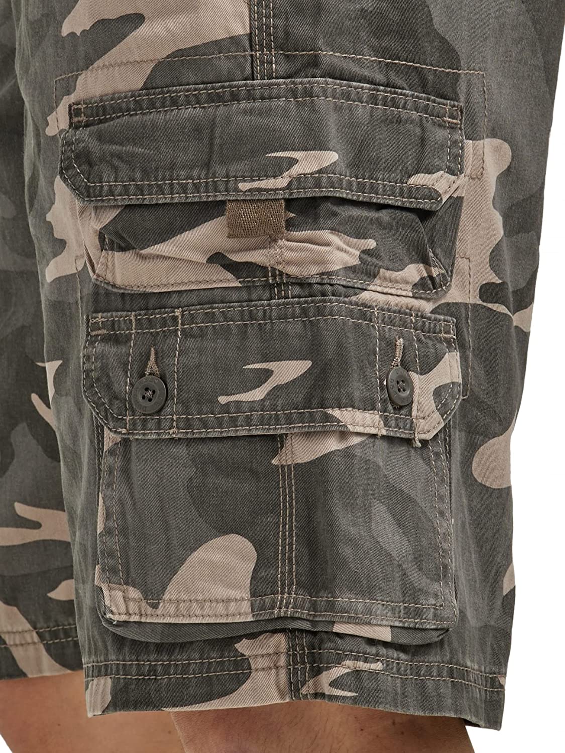Versatile Belted Cargo Shorts-Waves And Trunks
