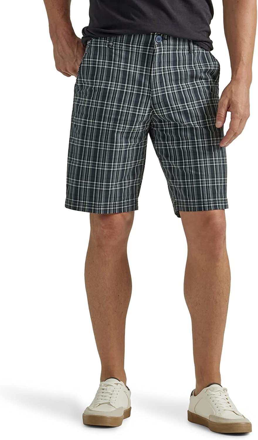 Comfort Flat Front Shorts-Waves And Trunks