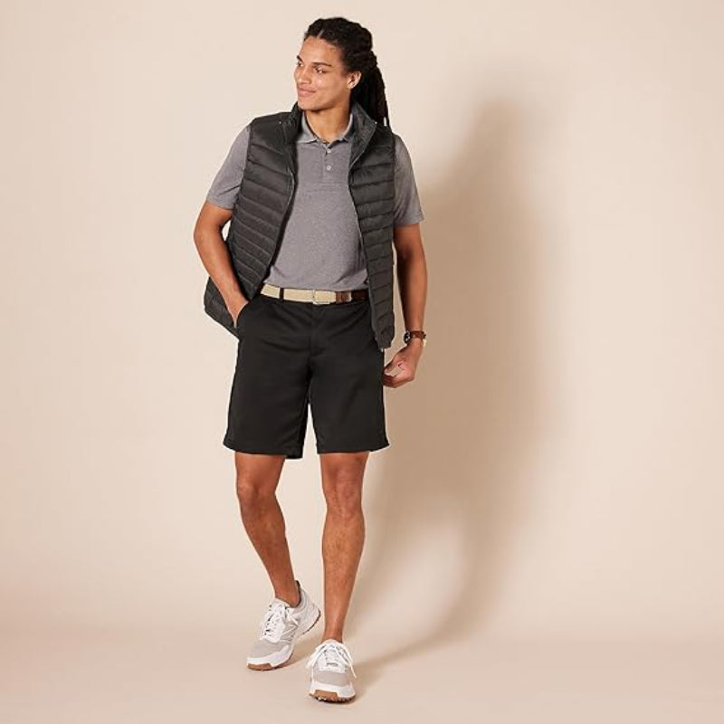 Lightweight And Comfy Fit Golf Shorts-Waves And Trunks