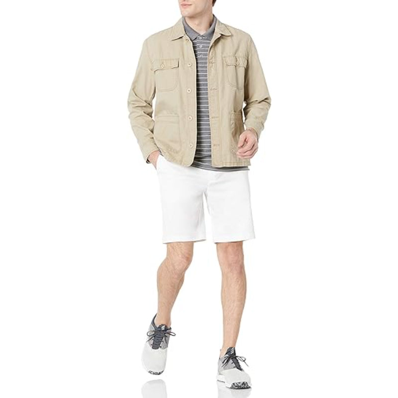 Lightweight Comfy Fit Classic Golf Shorts-Waves And Trunks