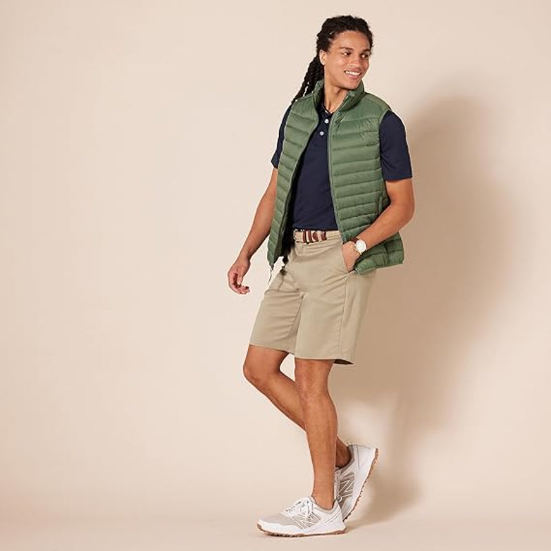 Lightweight Comfy Fit Classic Golf Shorts-Waves And Trunks