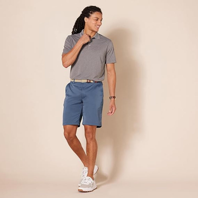 Lightweight Comfy Fit Classic Golf Shorts-Waves And Trunks