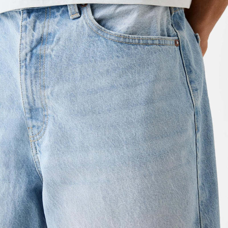 Loose Denim Shorts – Wide Fit with Functional Pockets-Waves And Trunks