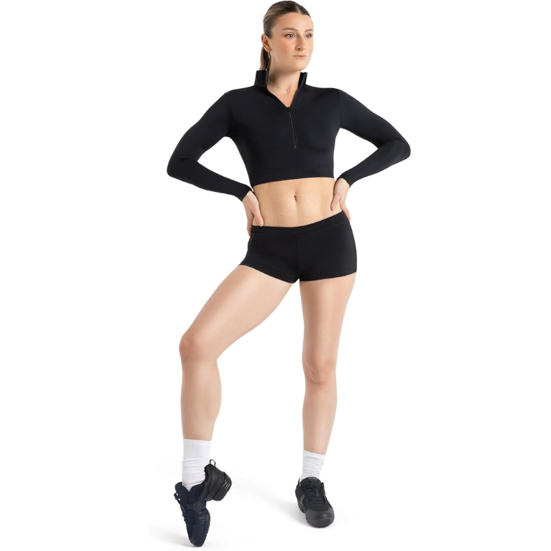Low Rise Dance Shorts – Stretchable for Active Movement-Waves And Trunks