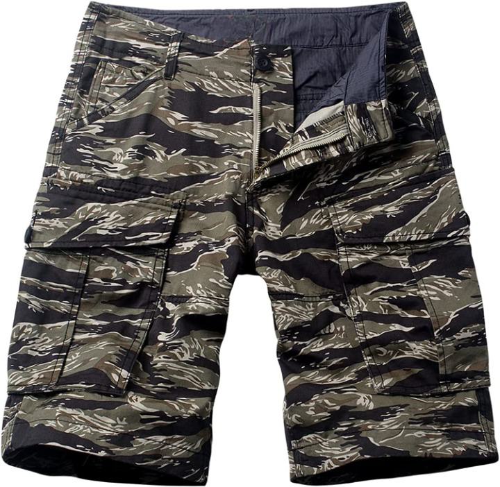 Versatile And Durable Cargo Shorts-Waves And Trunks