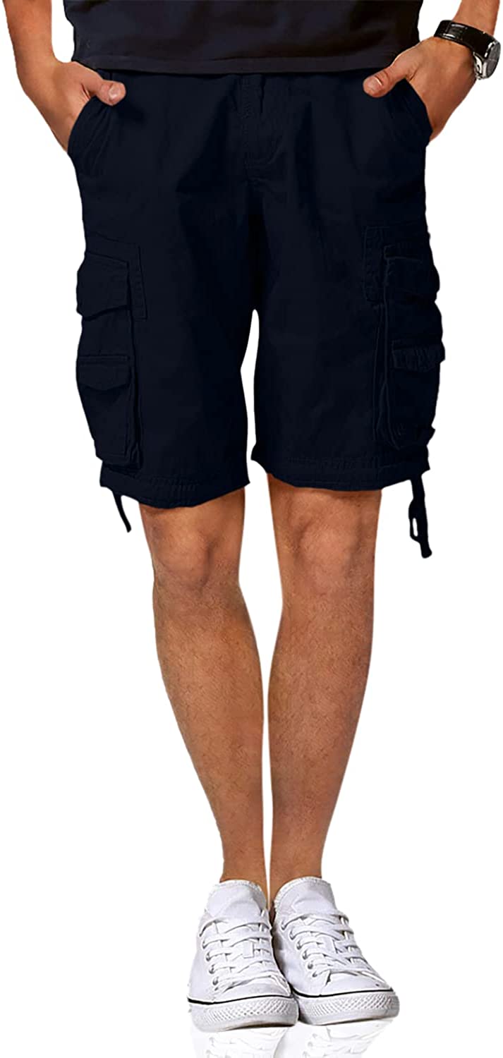 Versatile Cargo Shorts With Multi Pockets-Waves And Trunks
