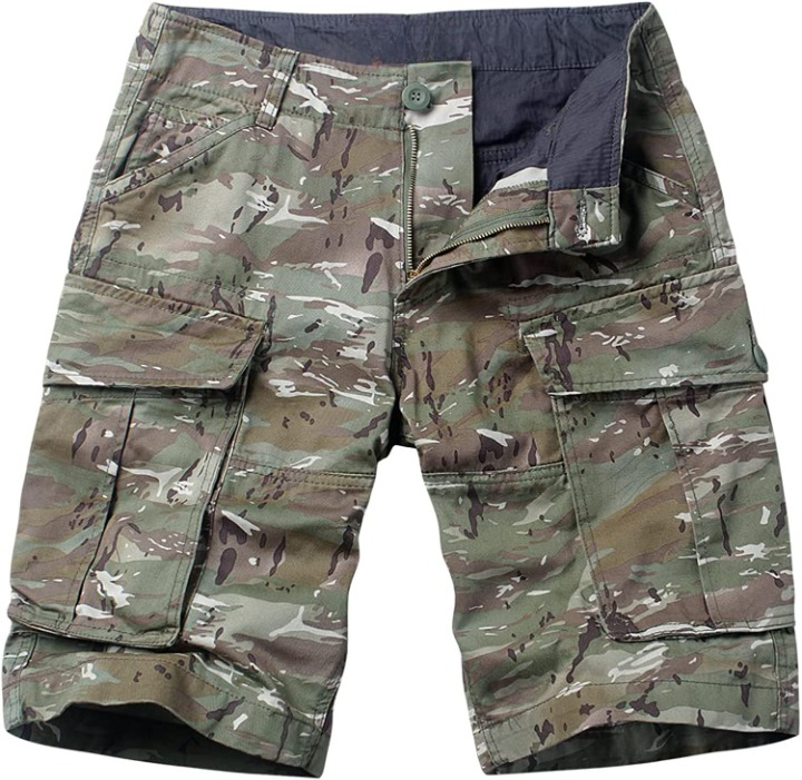 Versatile And Durable Cargo Shorts-Waves And Trunks