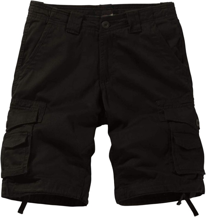 Versatile Cargo Shorts With Multi Pockets-Waves And Trunks