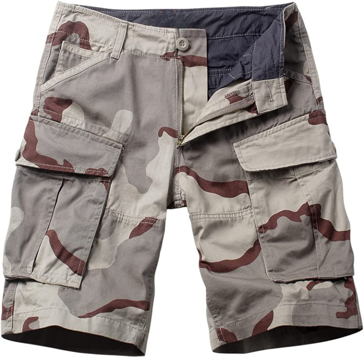 Versatile And Durable Cargo Shorts-Waves And Trunks