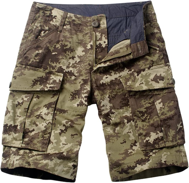 Breathable And Comfortable Cargo Shorts-Waves And Trunks