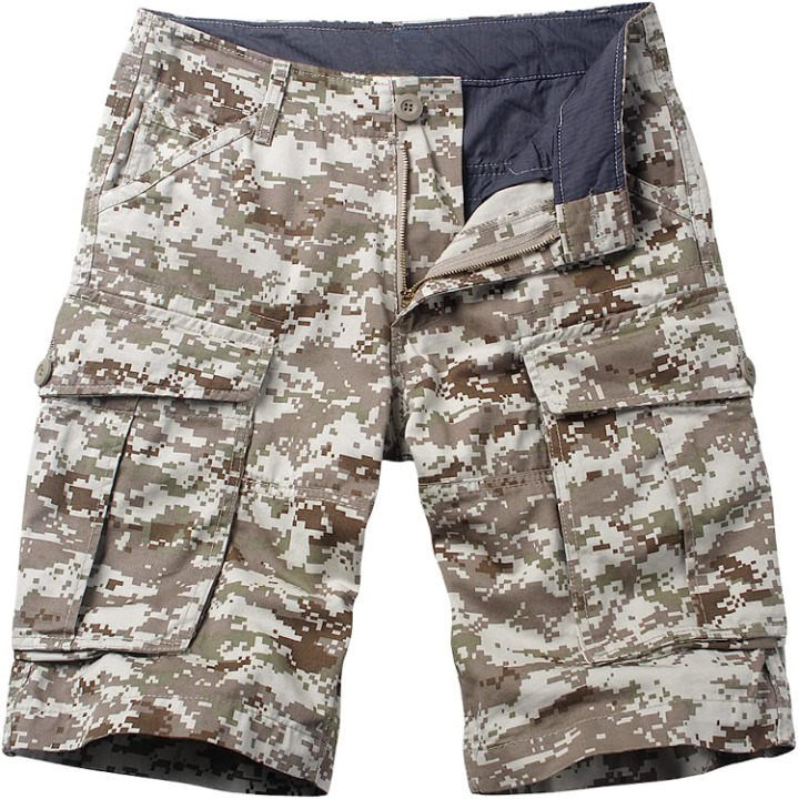 Breathable And Comfortable Cargo Shorts-Waves And Trunks