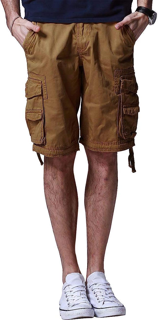 Breathable And Comfortable Cargo Shorts-Waves And Trunks